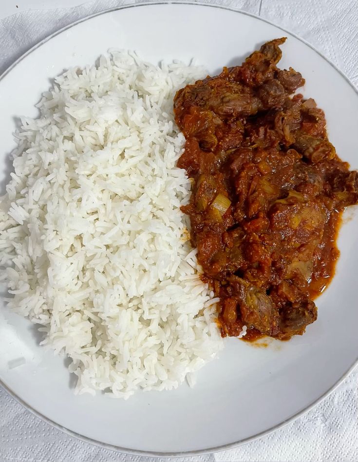 Rice & Stew